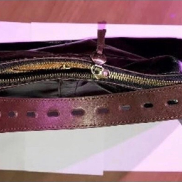 New Black Hobo Leather Purse - Picture 10 of 11